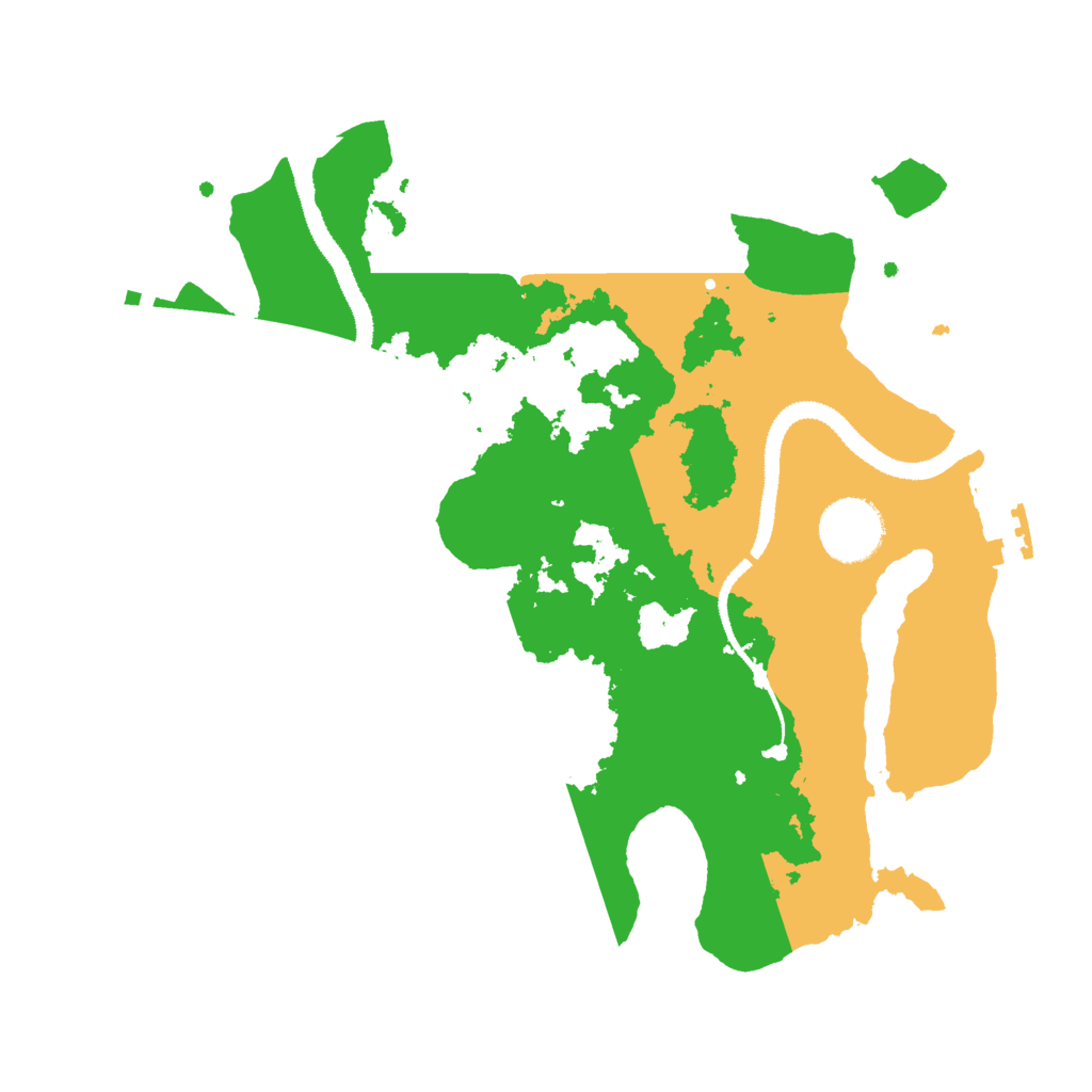 Biome Rust Map: Procedural Map, Size: 3000, Seed: 1669539294