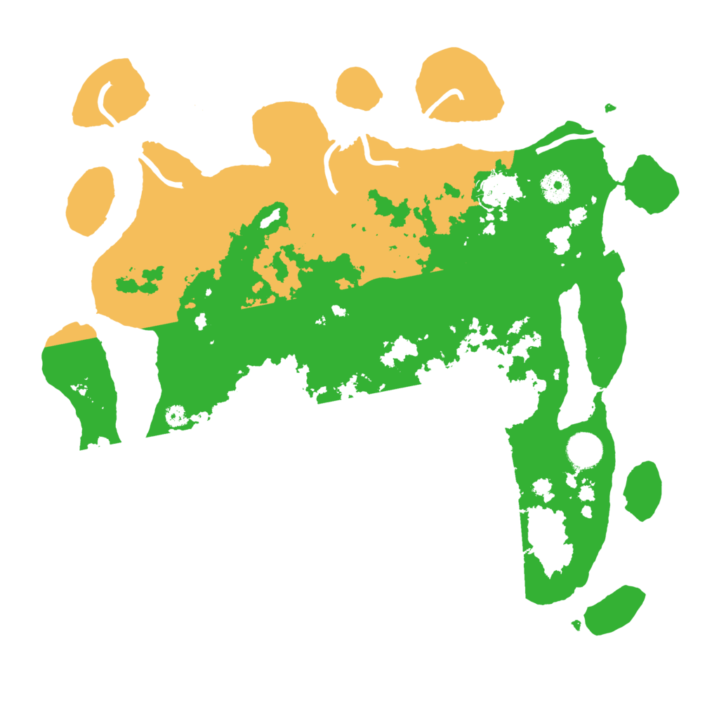 Biome Rust Map: Procedural Map, Size: 3500, Seed: 1523840070