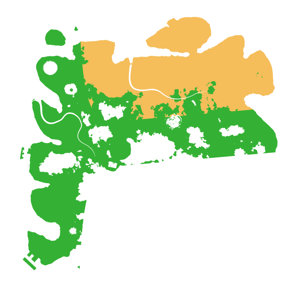 Biome Rust Map: Procedural Map, Size: 3750, Seed: 1095552560