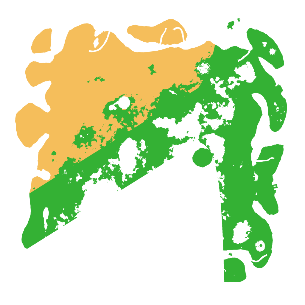 Biome Rust Map: Procedural Map, Size: 4500, Seed: 4056611