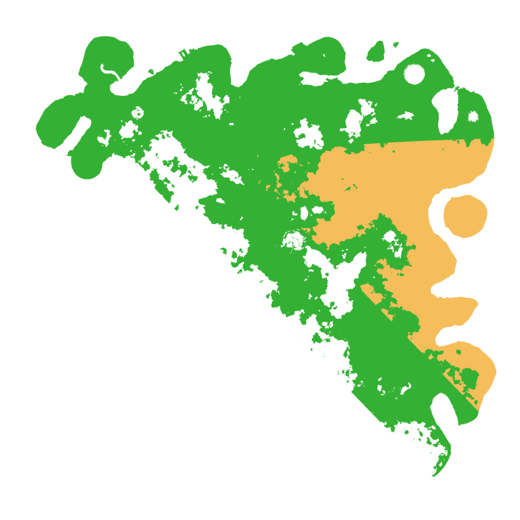 Biome Rust Map: Procedural Map, Size: 4500, Seed: 1942248857