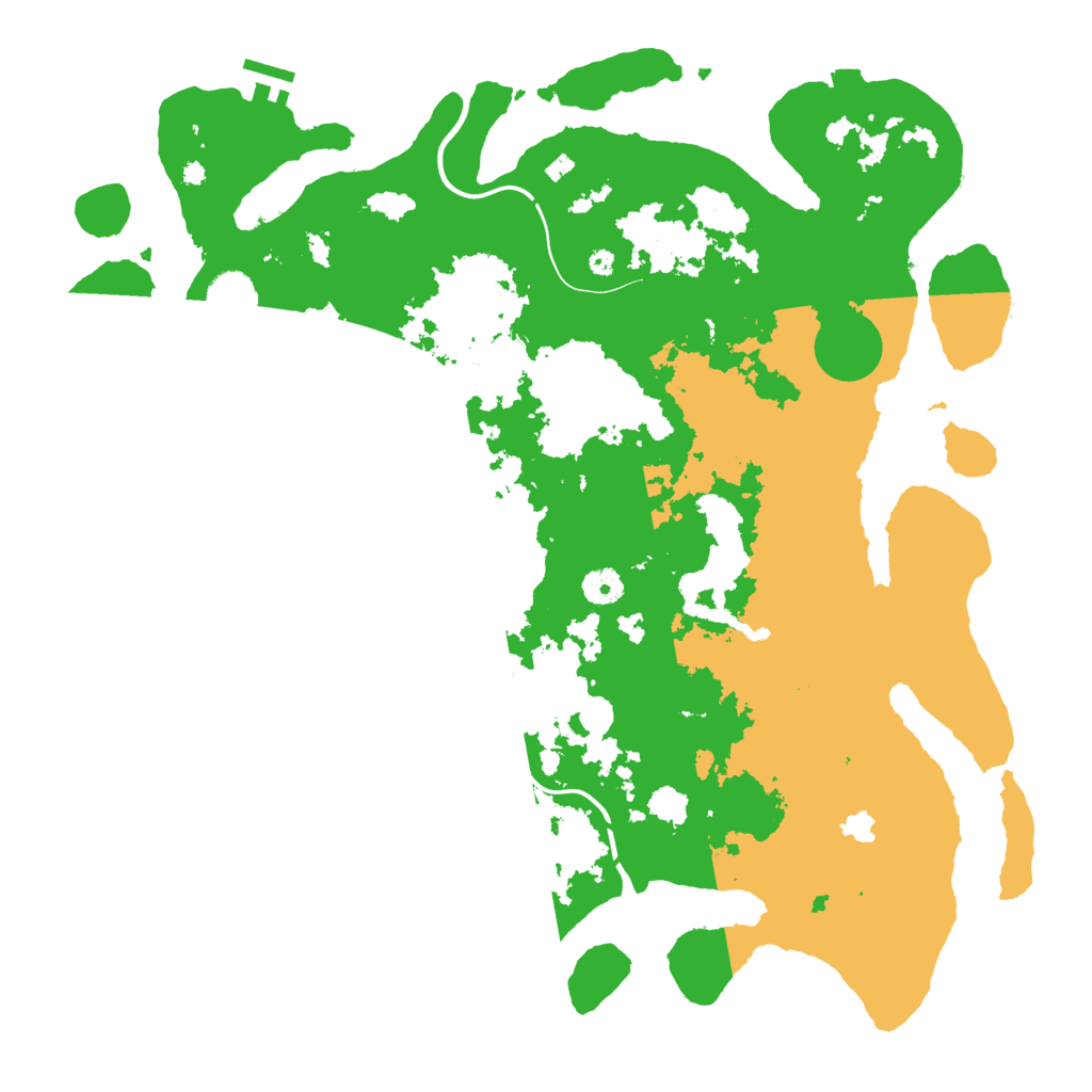 Biome Rust Map: Procedural Map, Size: 4250, Seed: 159604540