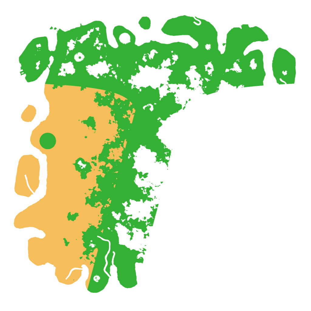 Biome Rust Map: Procedural Map, Size: 5000, Seed: 123458