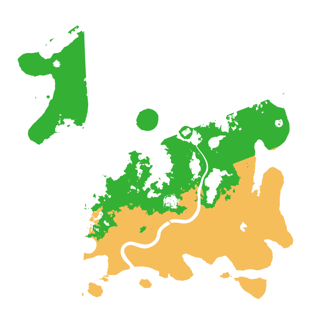 Biome Rust Map: Procedural Map, Size: 4000, Seed: 2342323