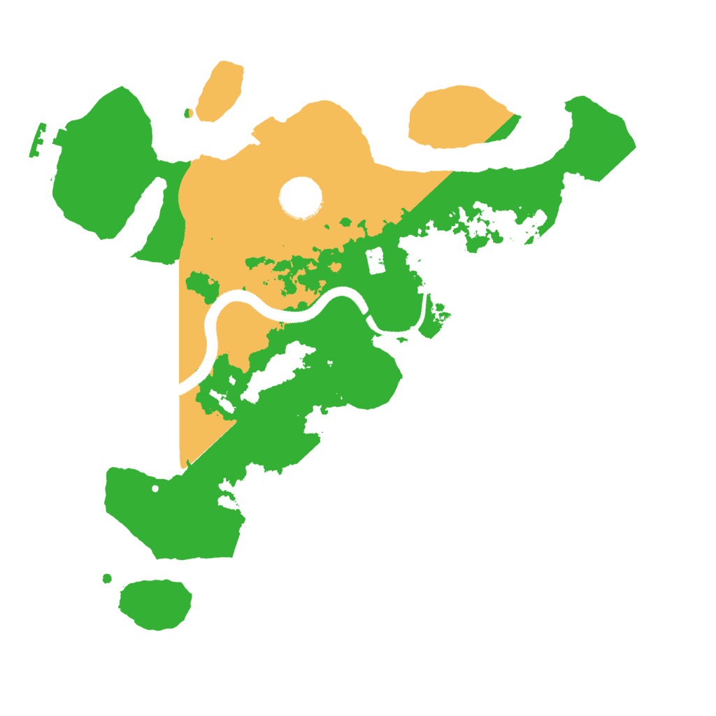 Biome Rust Map: Procedural Map, Size: 3000, Seed: 1008299860