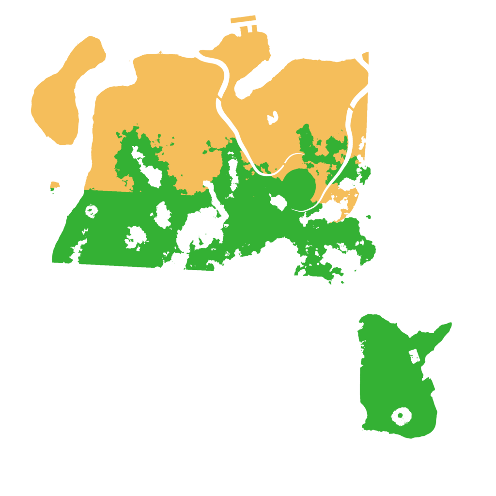 Biome Rust Map: Procedural Map, Size: 4000, Seed: 6198498