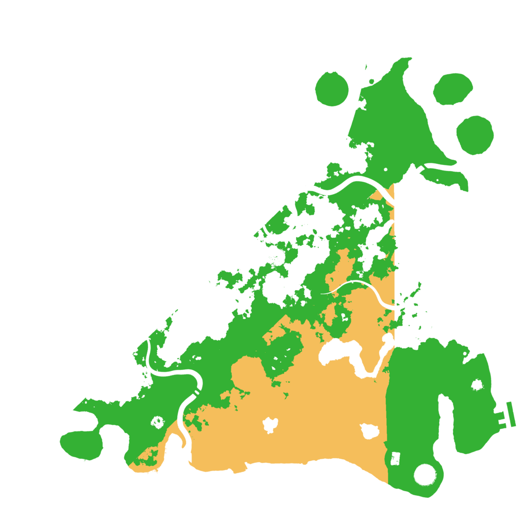 Biome Rust Map: Procedural Map, Size: 4250, Seed: 2050631562