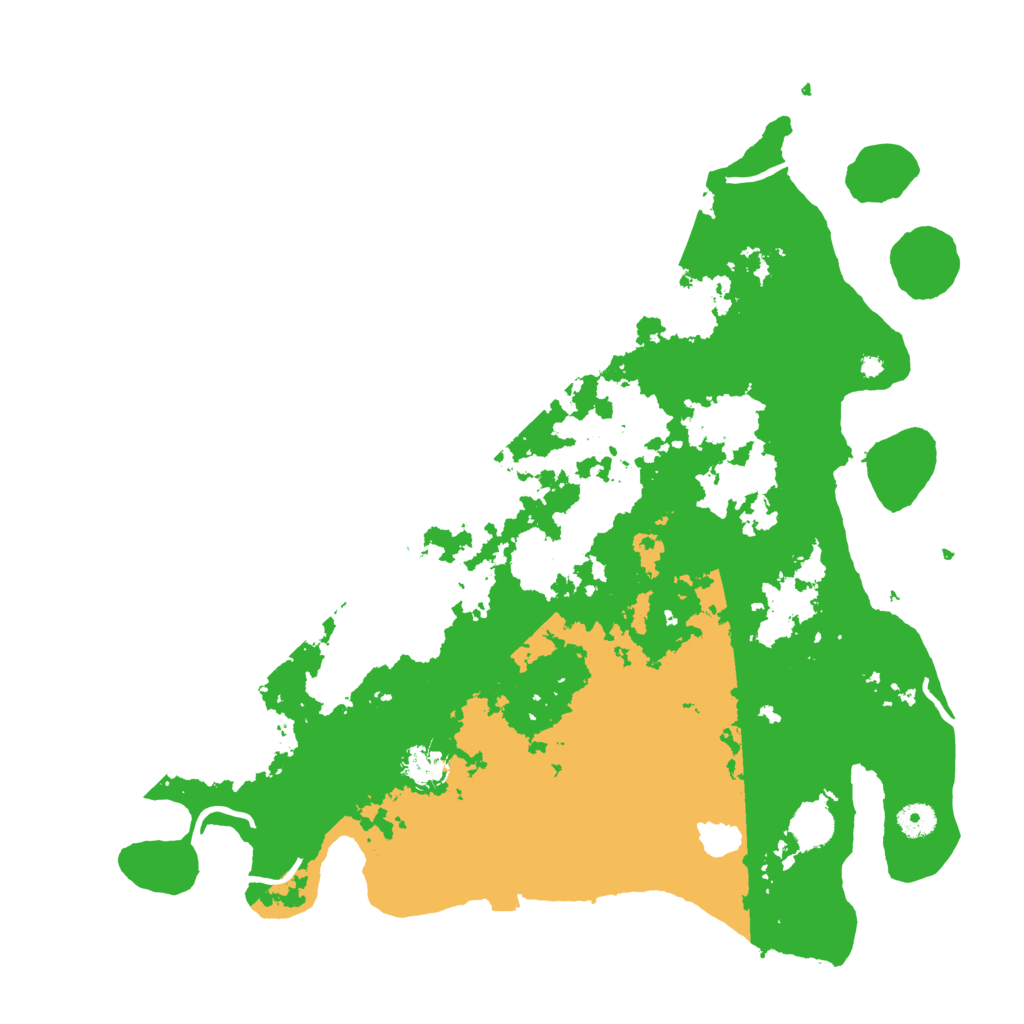 Biome Rust Map: Procedural Map, Size: 4250, Seed: 2050631562