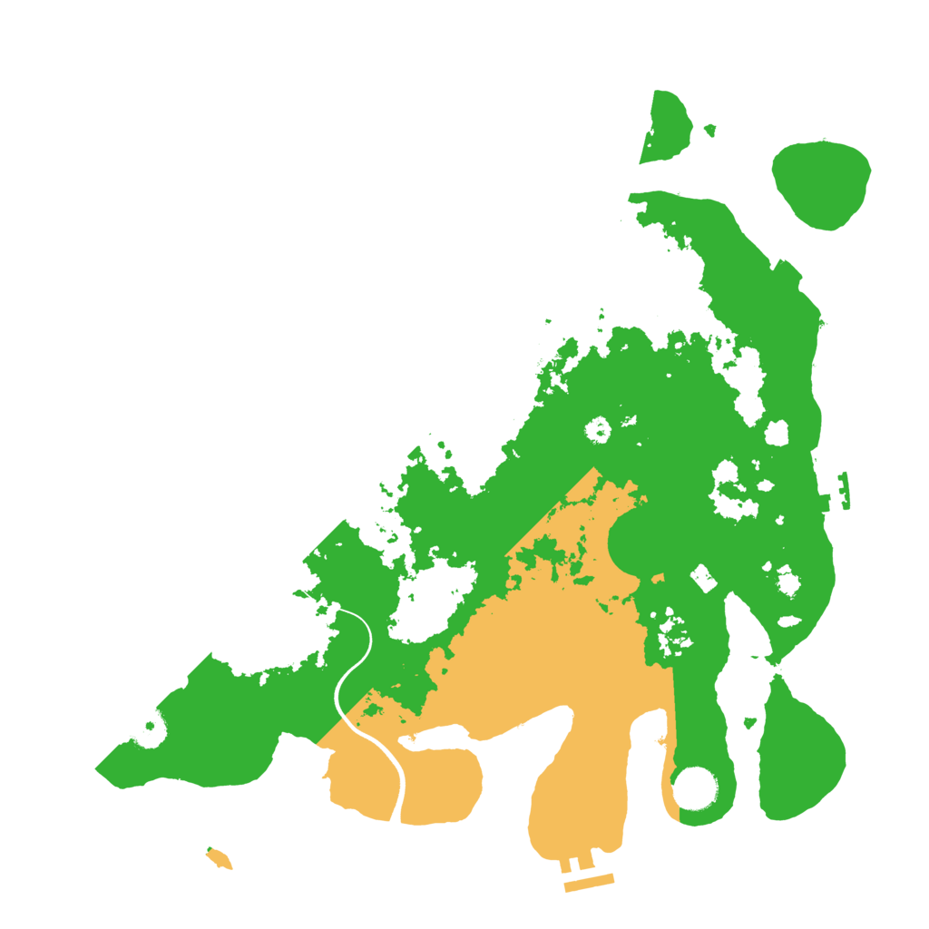 Biome Rust Map: Procedural Map, Size: 3750, Seed: 1679192605