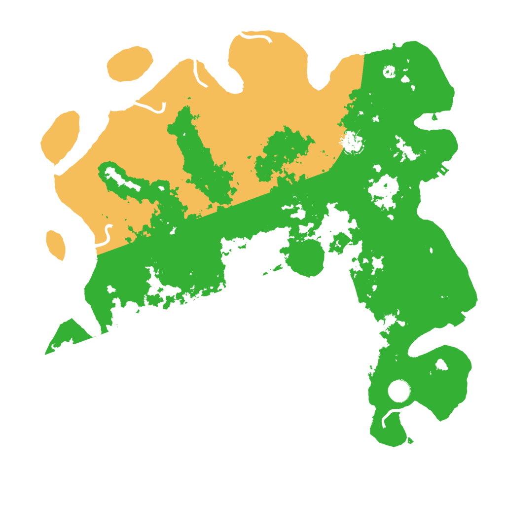 Biome Rust Map: Procedural Map, Size: 4000, Seed: 392428281