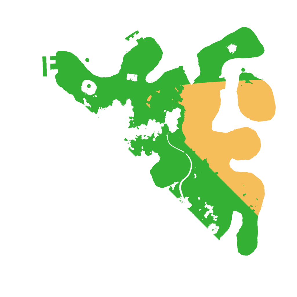 Biome Rust Map: Procedural Map, Size: 3000, Seed: 1910730435