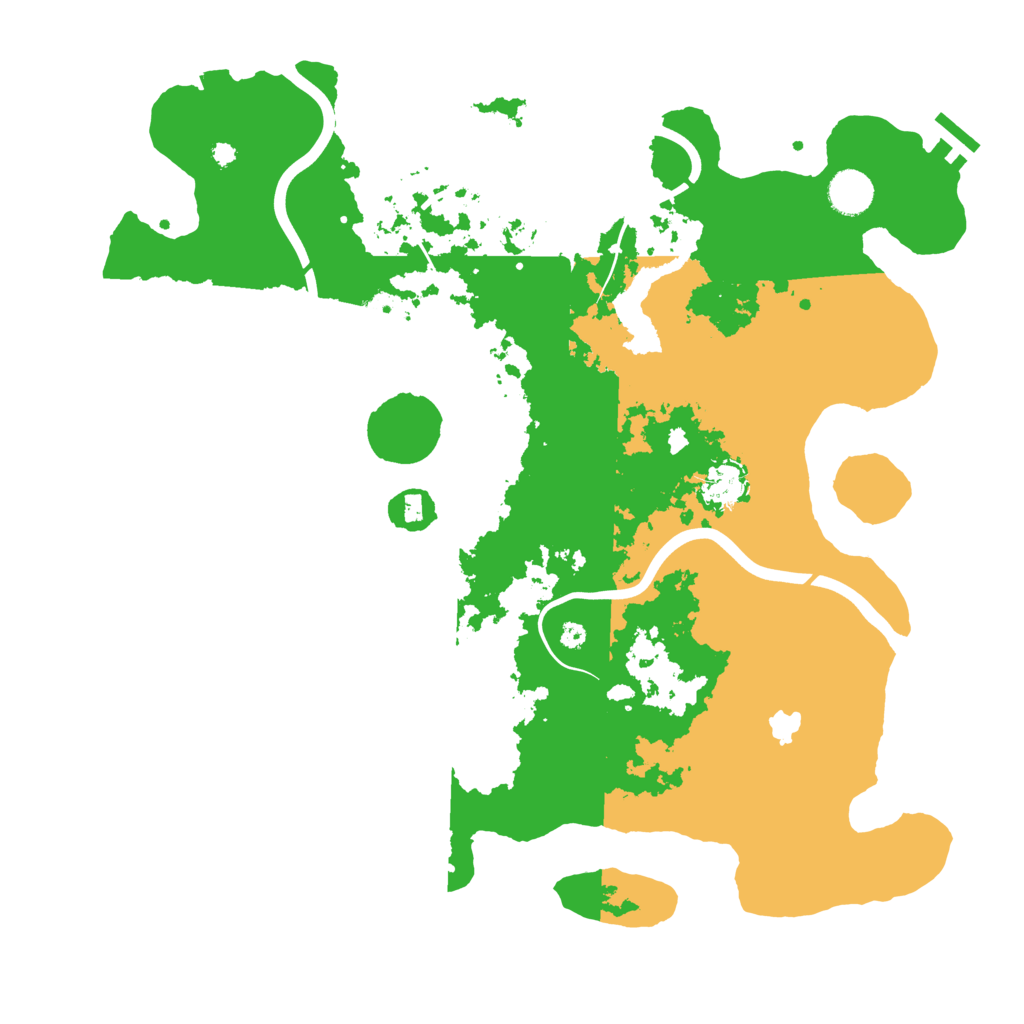 Biome Rust Map: Procedural Map, Size: 4000, Seed: 210044