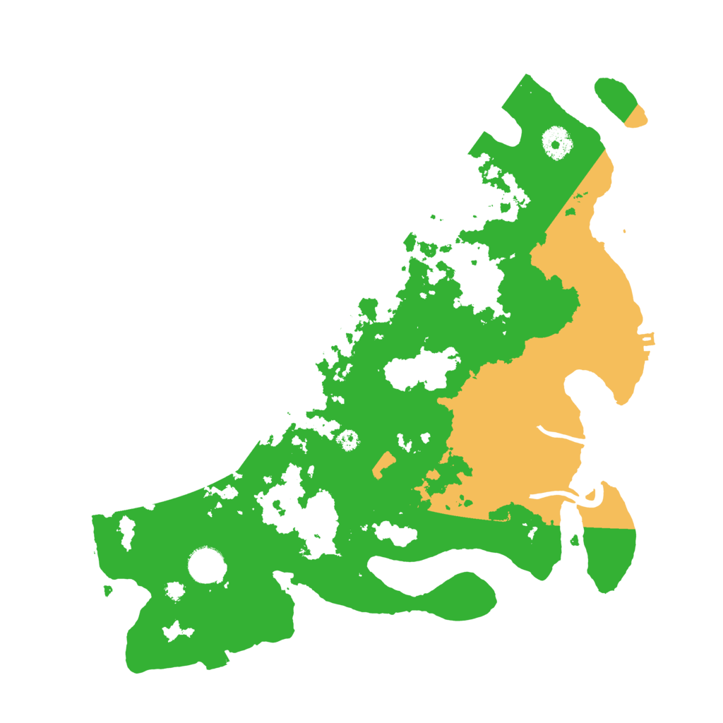 Biome Rust Map: Procedural Map, Size: 3500, Seed: 83973414
