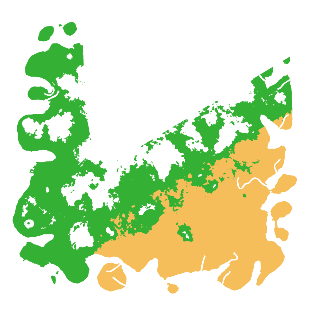 Biome Rust Map: Procedural Map, Size: 5000, Seed: 450535825