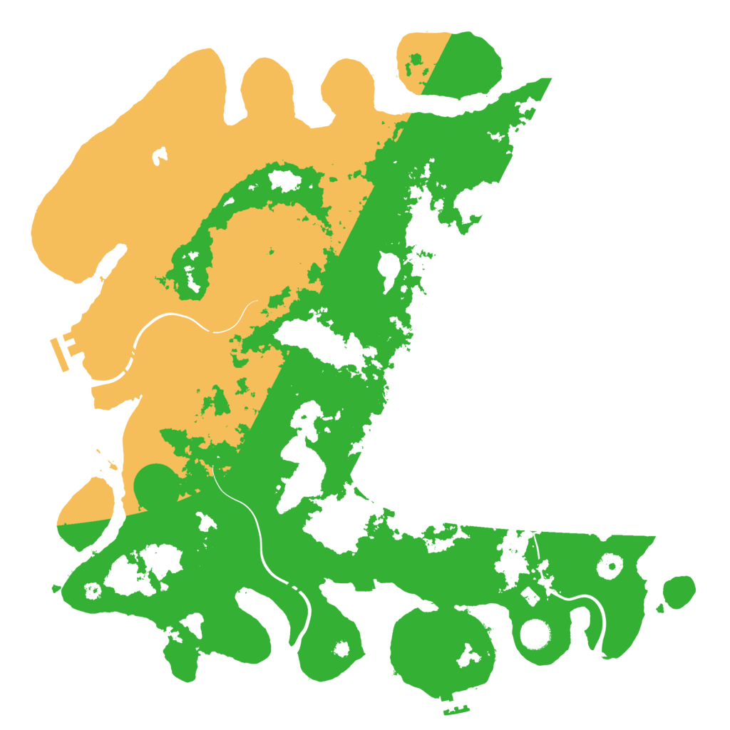 Biome Rust Map: Procedural Map, Size: 4250, Seed: 89999639
