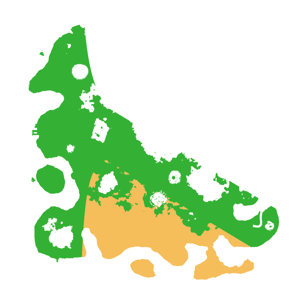 Biome Rust Map: Procedural Map, Size: 3500, Seed: 1596075481