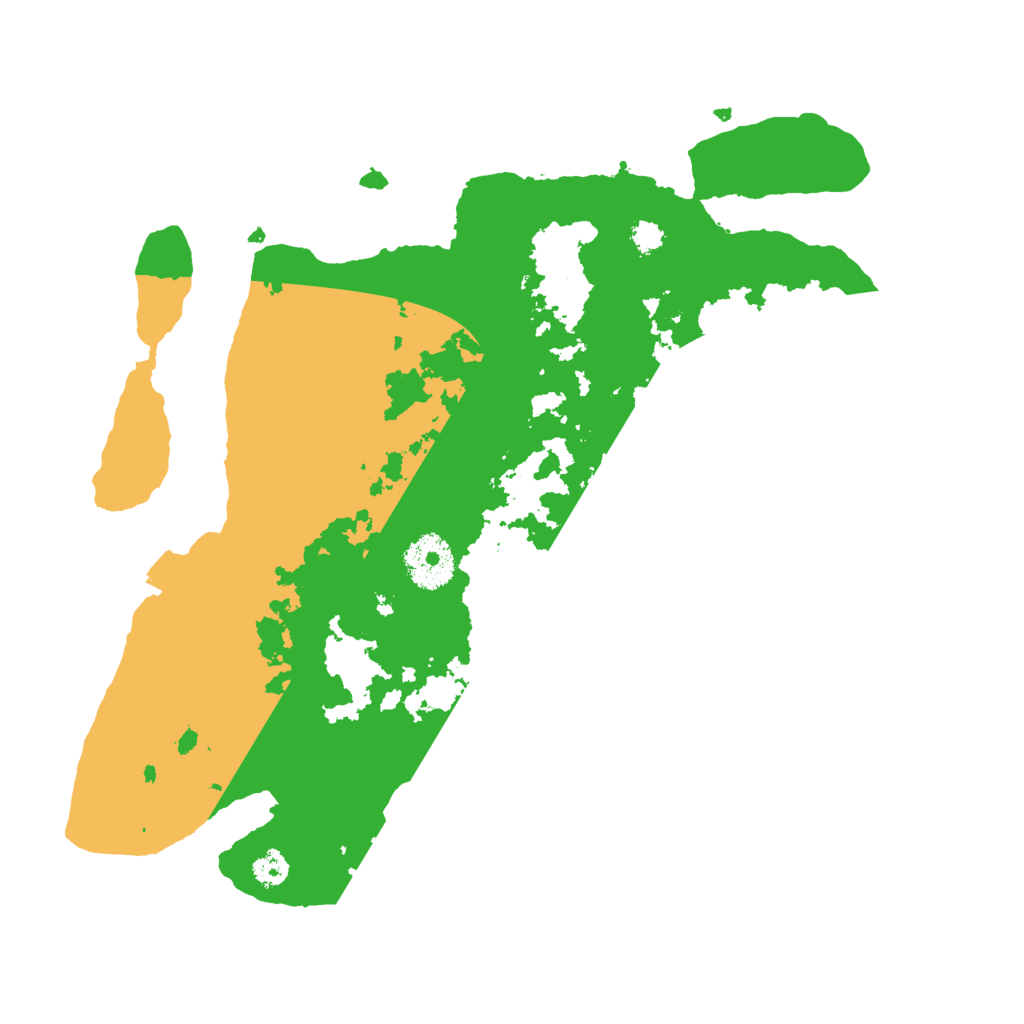 Biome Rust Map: Procedural Map, Size: 3000, Seed: 1975335176