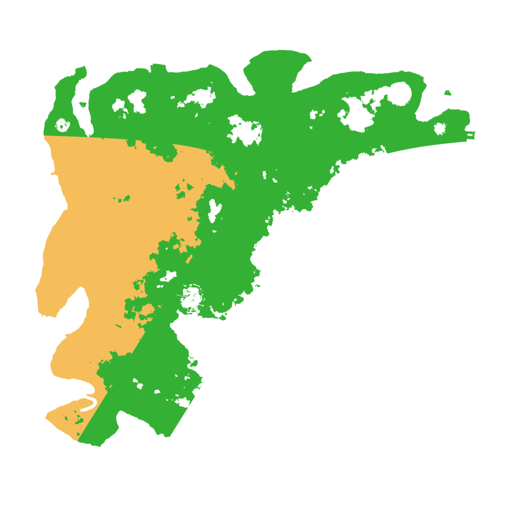 Biome Rust Map: Procedural Map, Size: 3875, Seed: 1337277811