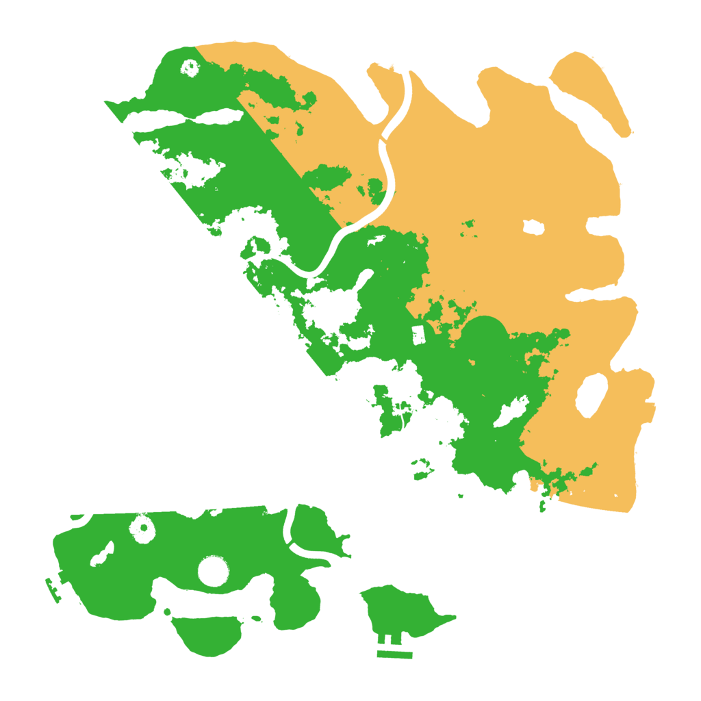 Biome Rust Map: Procedural Map, Size: 4000, Seed: 463211359