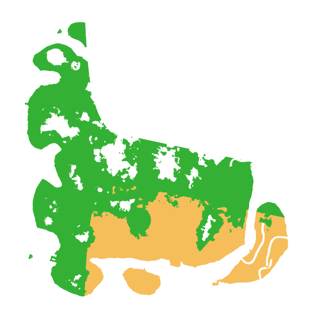 Biome Rust Map: Procedural Map, Size: 3500, Seed: 1021602977