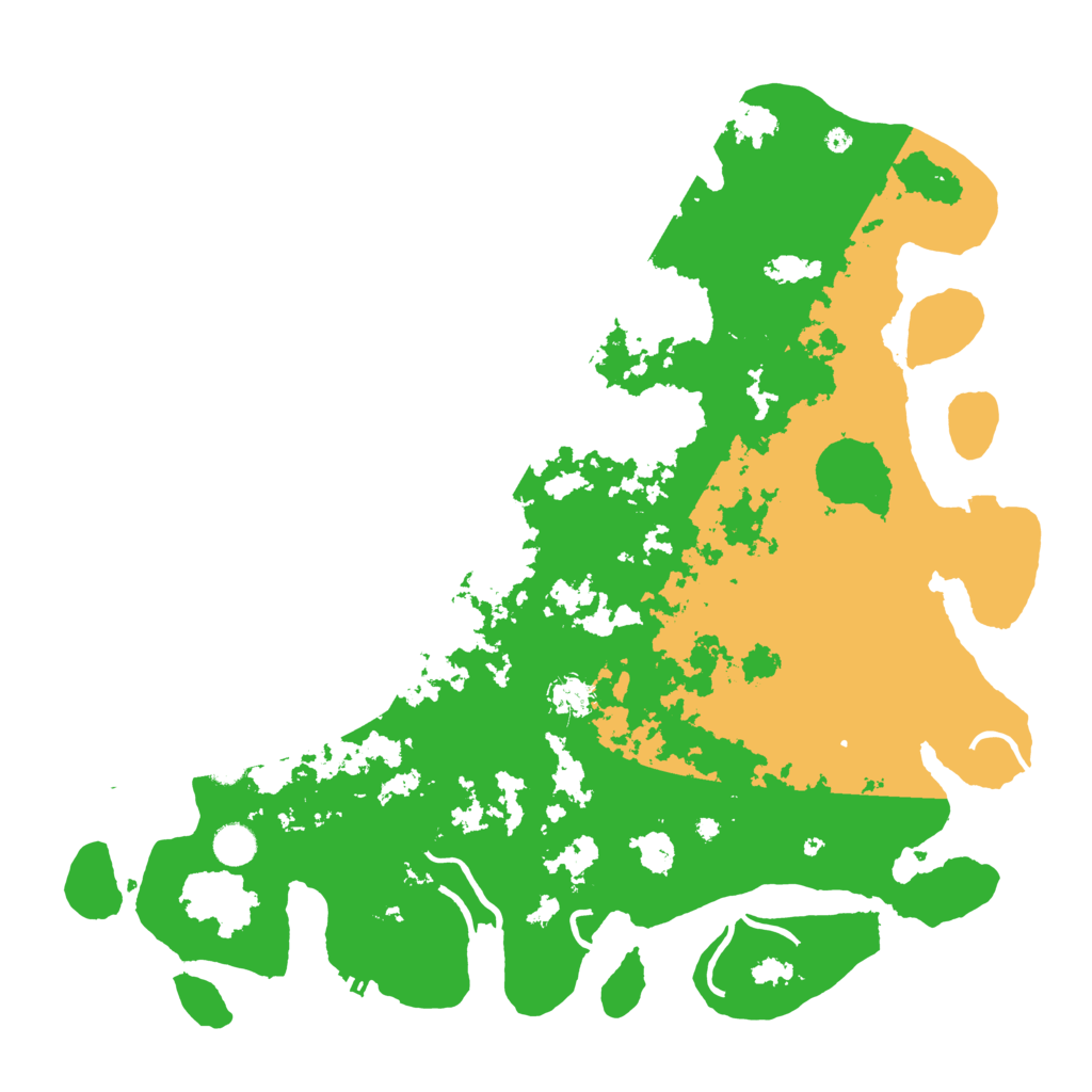 Biome Rust Map: Procedural Map, Size: 4500, Seed: 2106337696