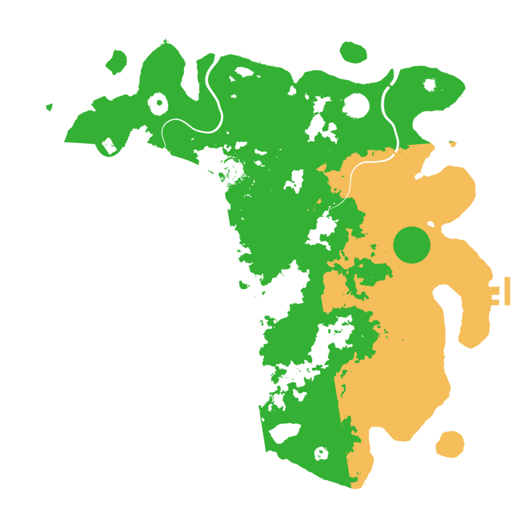 Biome Rust Map: Procedural Map, Size: 3750, Seed: 2145175291