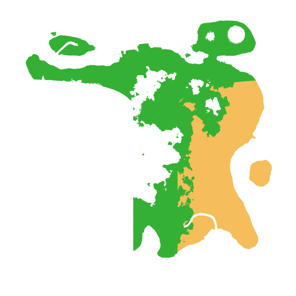 Biome Rust Map: Procedural Map, Size: 3000, Seed: 1866879538