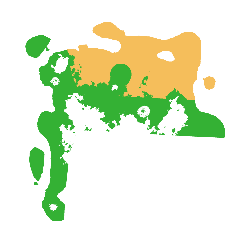 Biome Rust Map: Procedural Map, Size: 3000, Seed: 1207857836