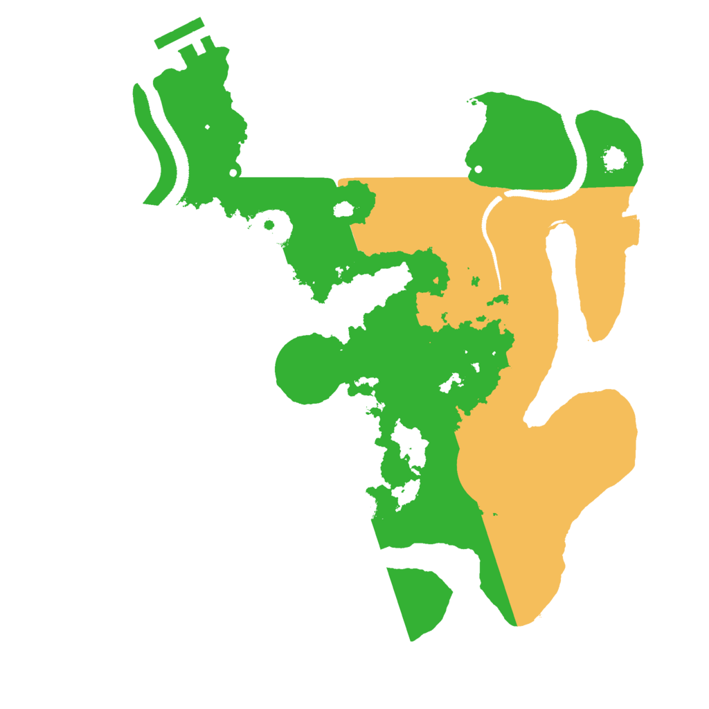Biome Rust Map: Procedural Map, Size: 2750, Seed: 2106846192