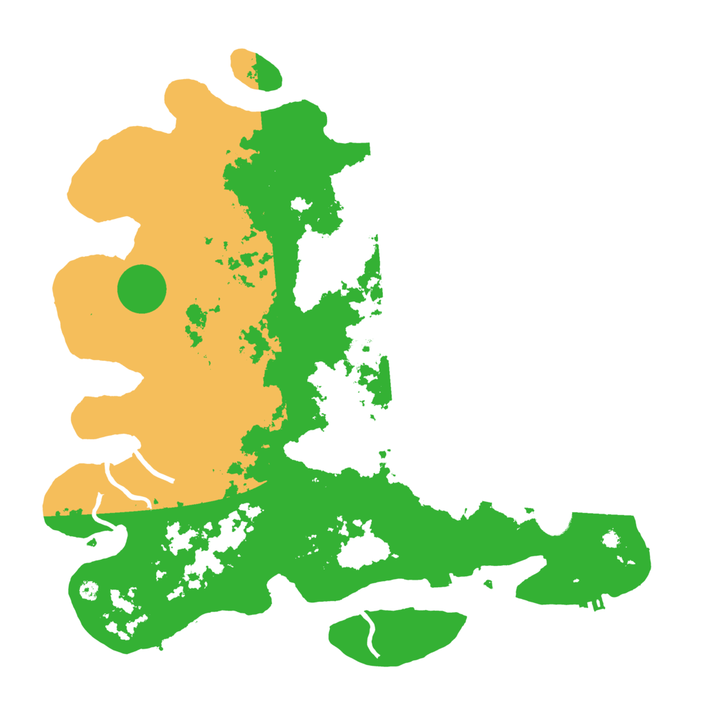 Biome Rust Map: Procedural Map, Size: 3800, Seed: 179541377