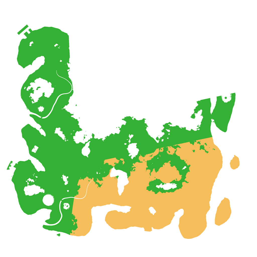 Biome Rust Map: Procedural Map, Size: 4000, Seed: 1497659821