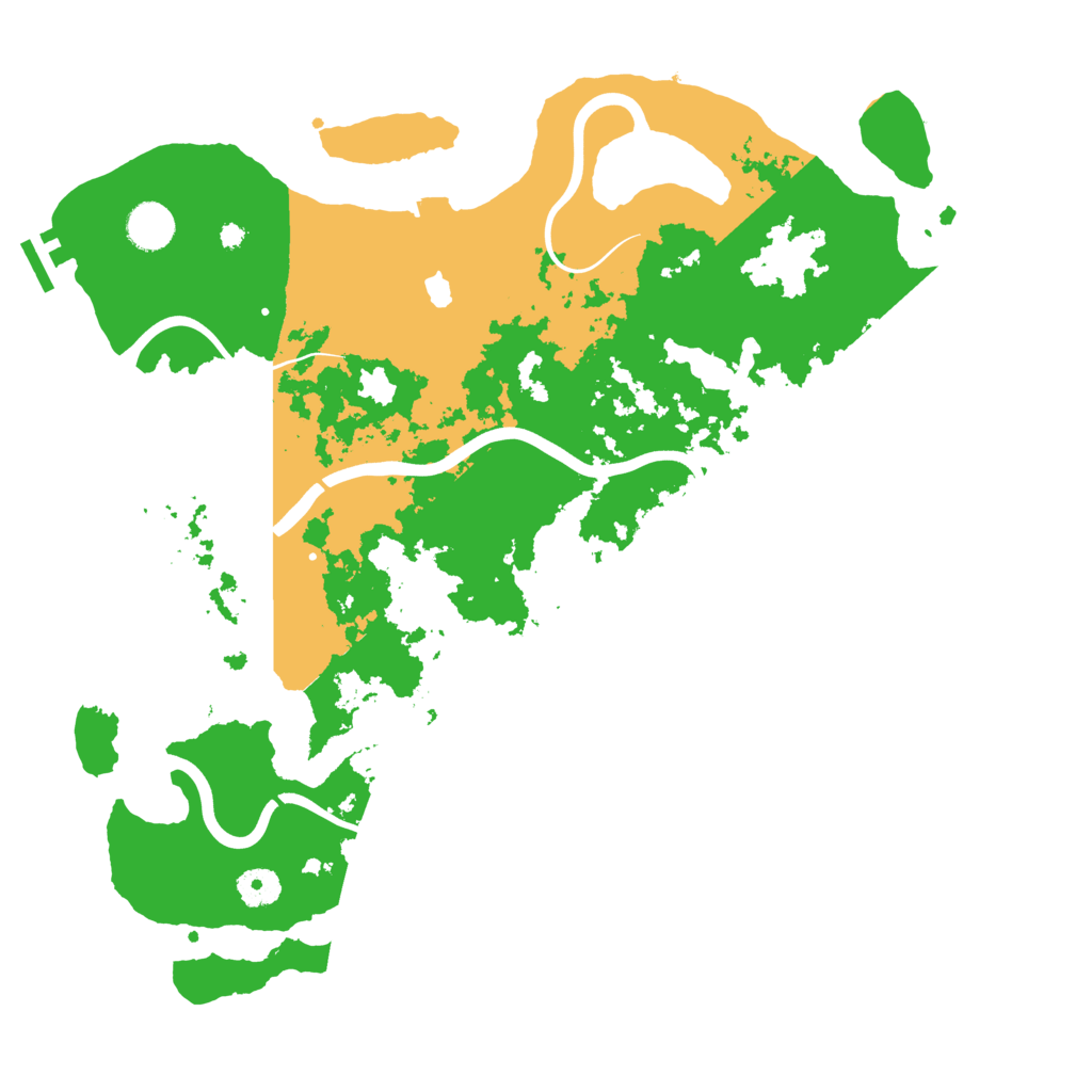 Biome Rust Map: Procedural Map, Size: 4000, Seed: 419077499