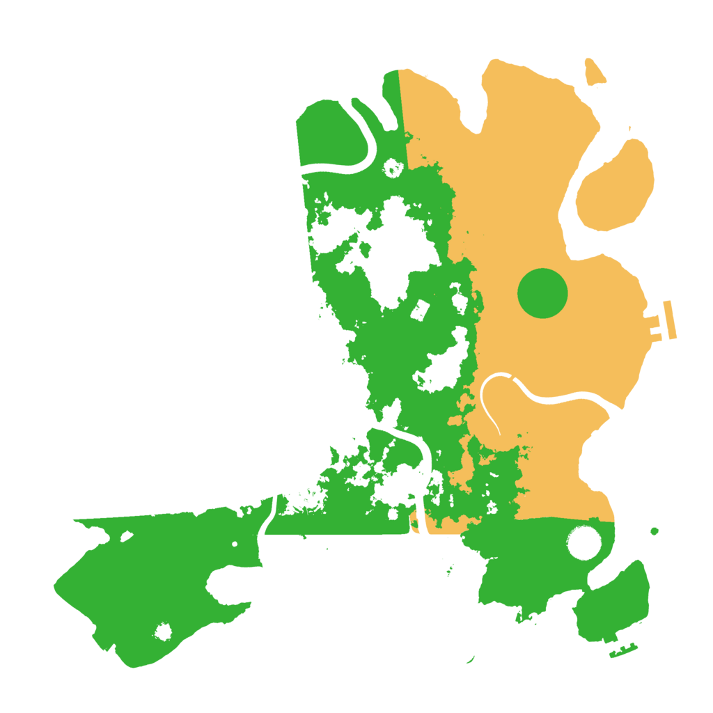 Biome Rust Map: Procedural Map, Size: 3750, Seed: 15835340