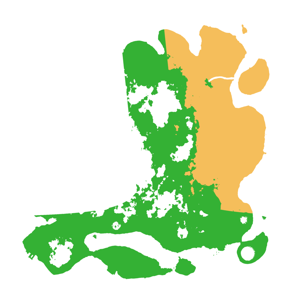 Biome Rust Map: Procedural Map, Size: 3750, Seed: 15835340