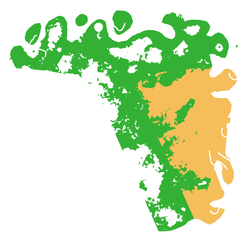 Biome Rust Map: Procedural Map, Size: 5000, Seed: 1688303831