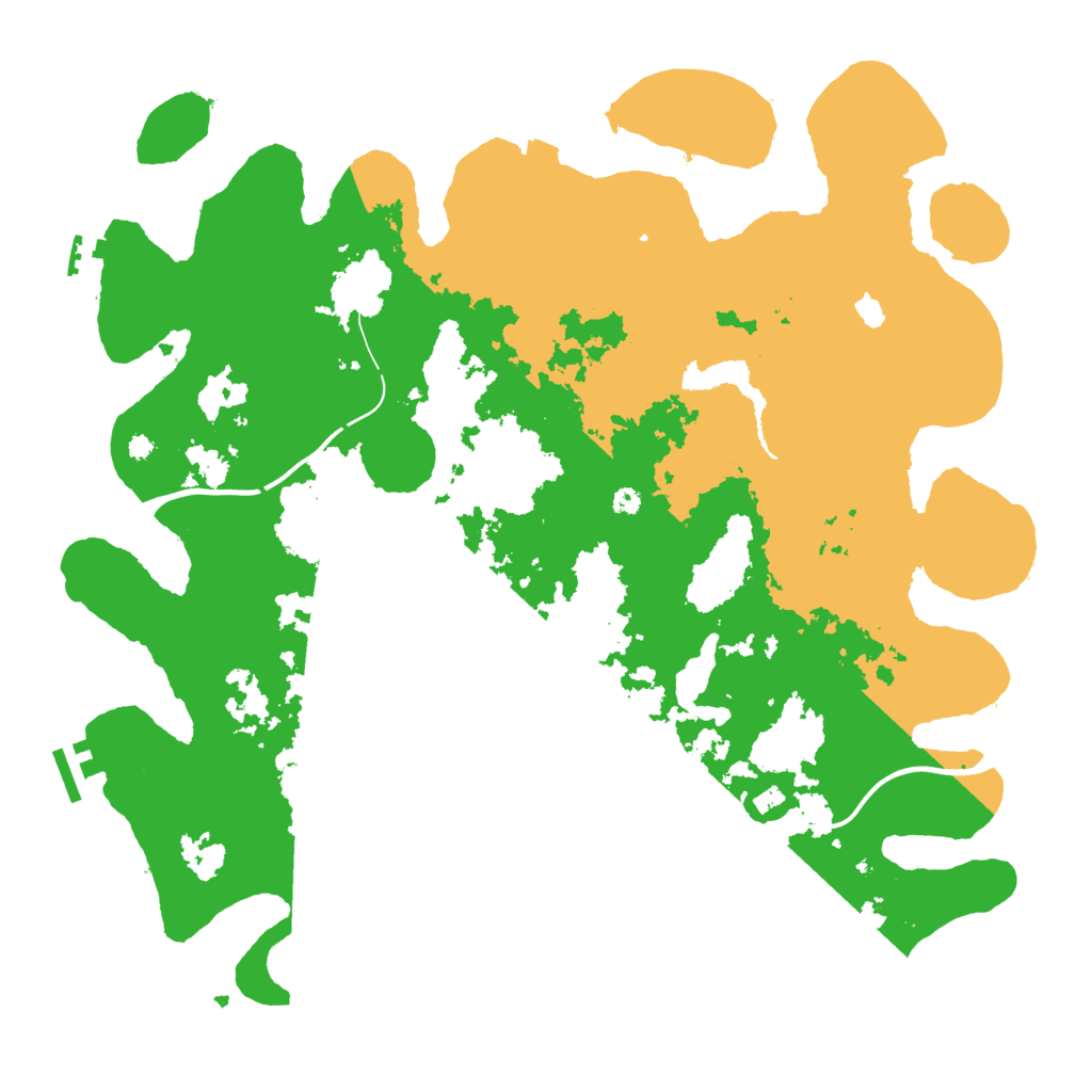 Biome Rust Map: Procedural Map, Size: 4000, Seed: 1906869091