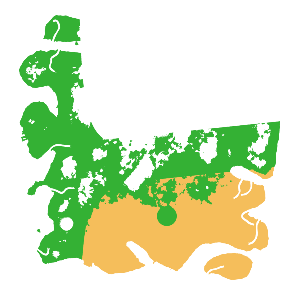 Biome Rust Map: Procedural Map, Size: 4000, Seed: 823897548