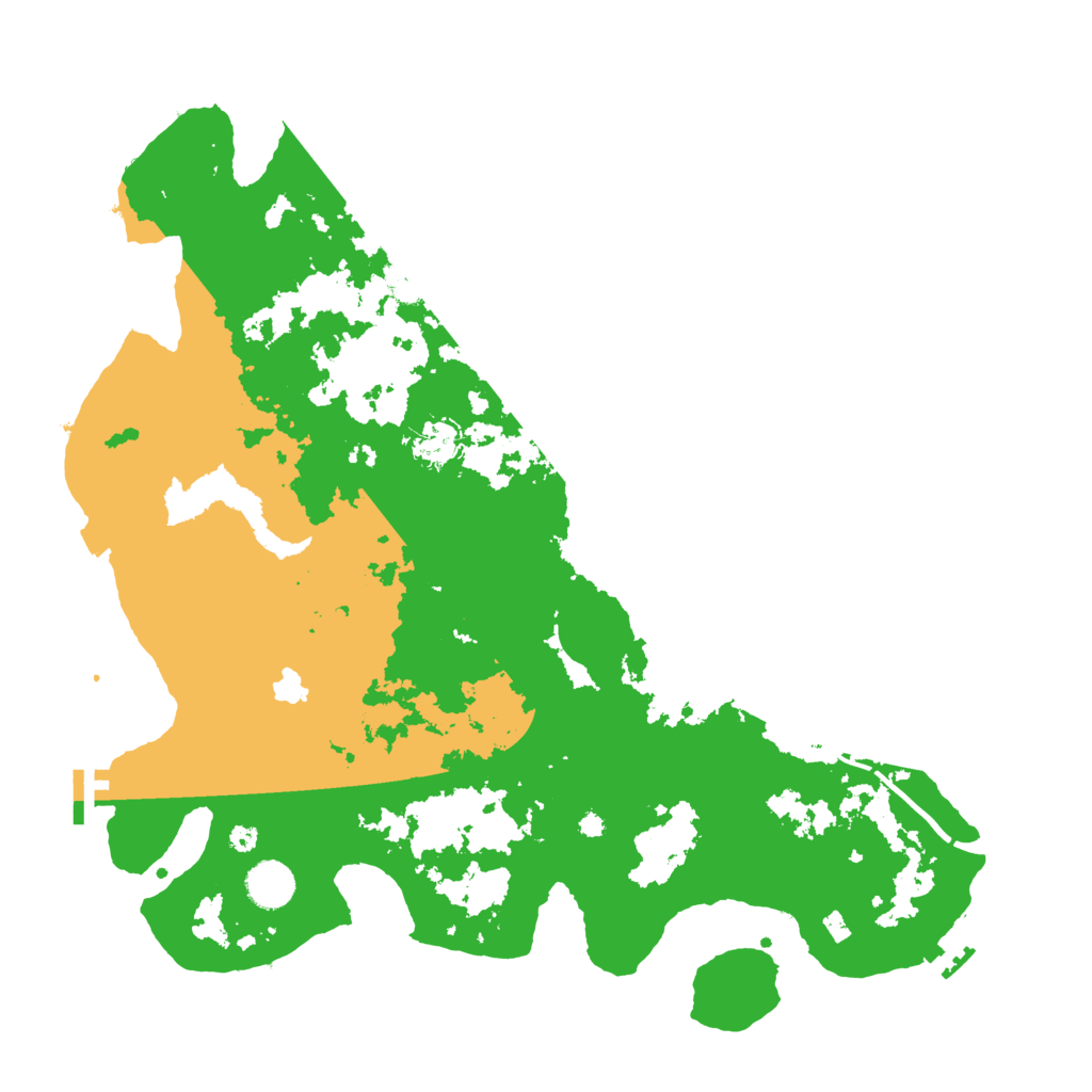 Biome Rust Map: Procedural Map, Size: 4000, Seed: 52736