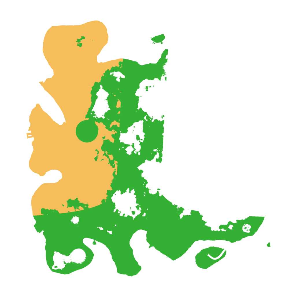 Biome Rust Map: Procedural Map, Size: 3500, Seed: 1323346240