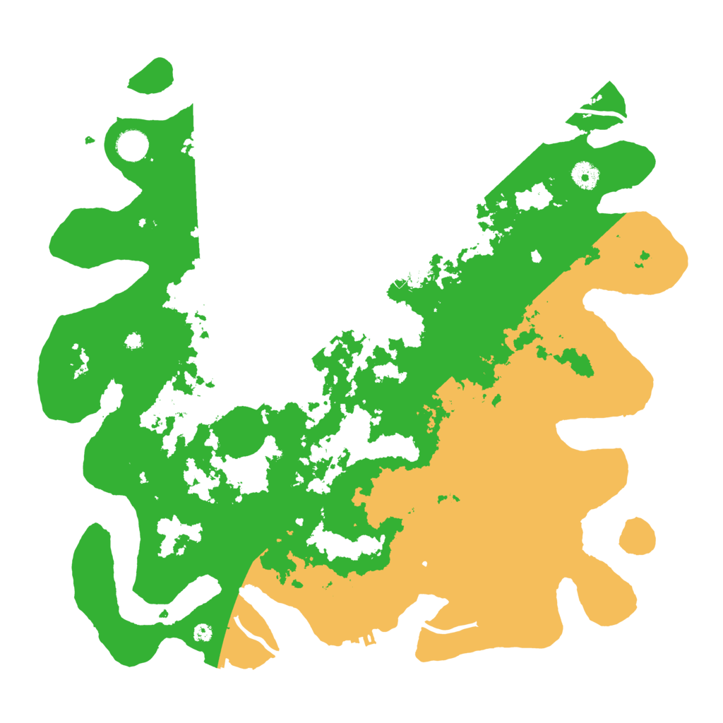 Biome Rust Map: Procedural Map, Size: 4000, Seed: 942631178