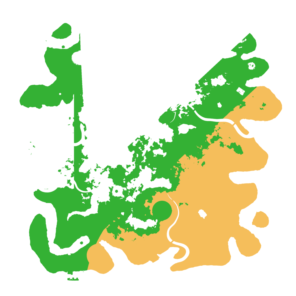 Biome Rust Map: Procedural Map, Size: 4000, Seed: 942631178