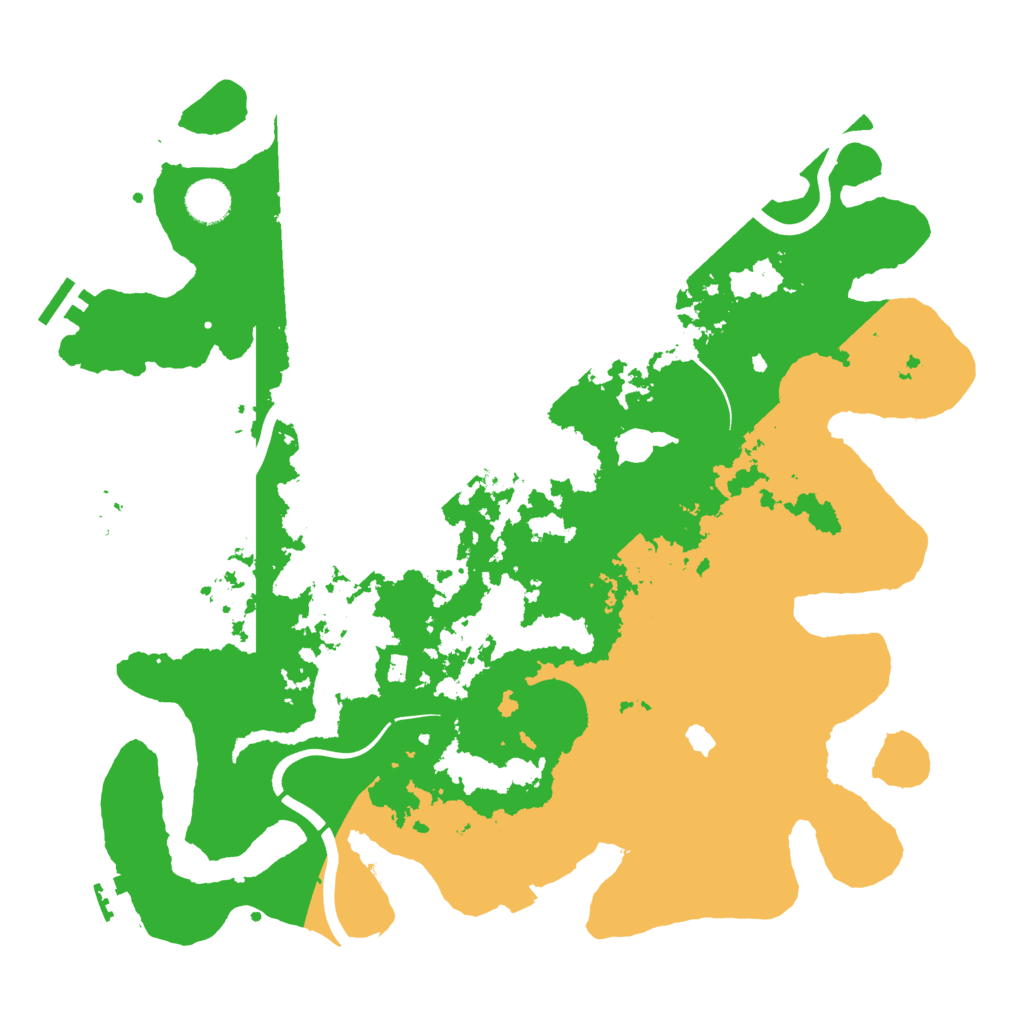 Biome Rust Map: Procedural Map, Size: 4000, Seed: 942631178