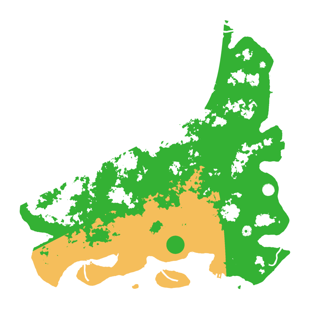 Biome Rust Map: Procedural Map, Size: 4500, Seed: 7875