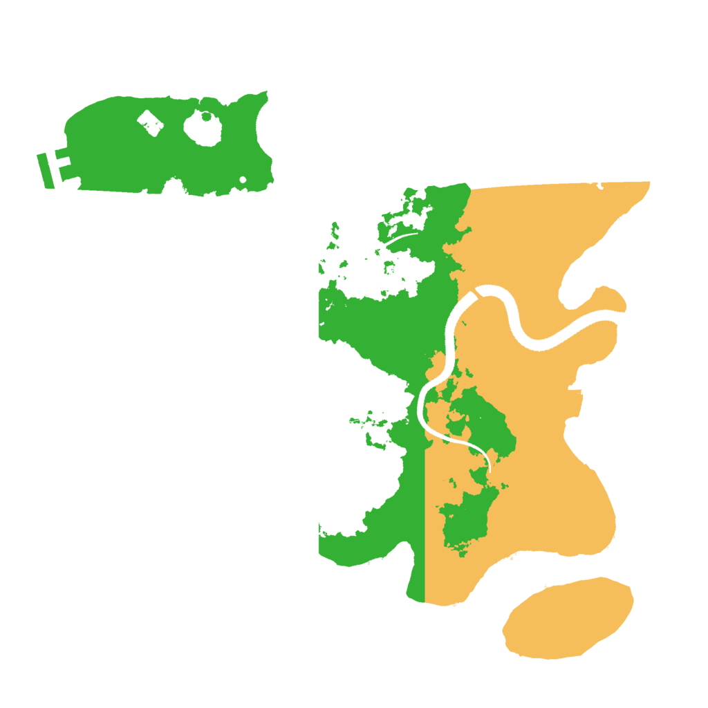 Biome Rust Map: Procedural Map, Size: 3000, Seed: 241258852