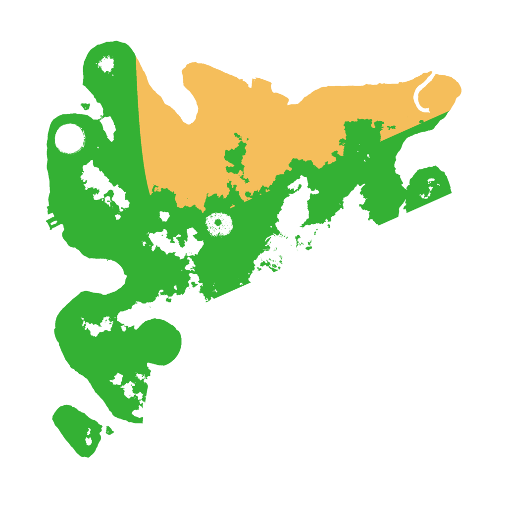 Biome Rust Map: Procedural Map, Size: 3000, Seed: 762523955