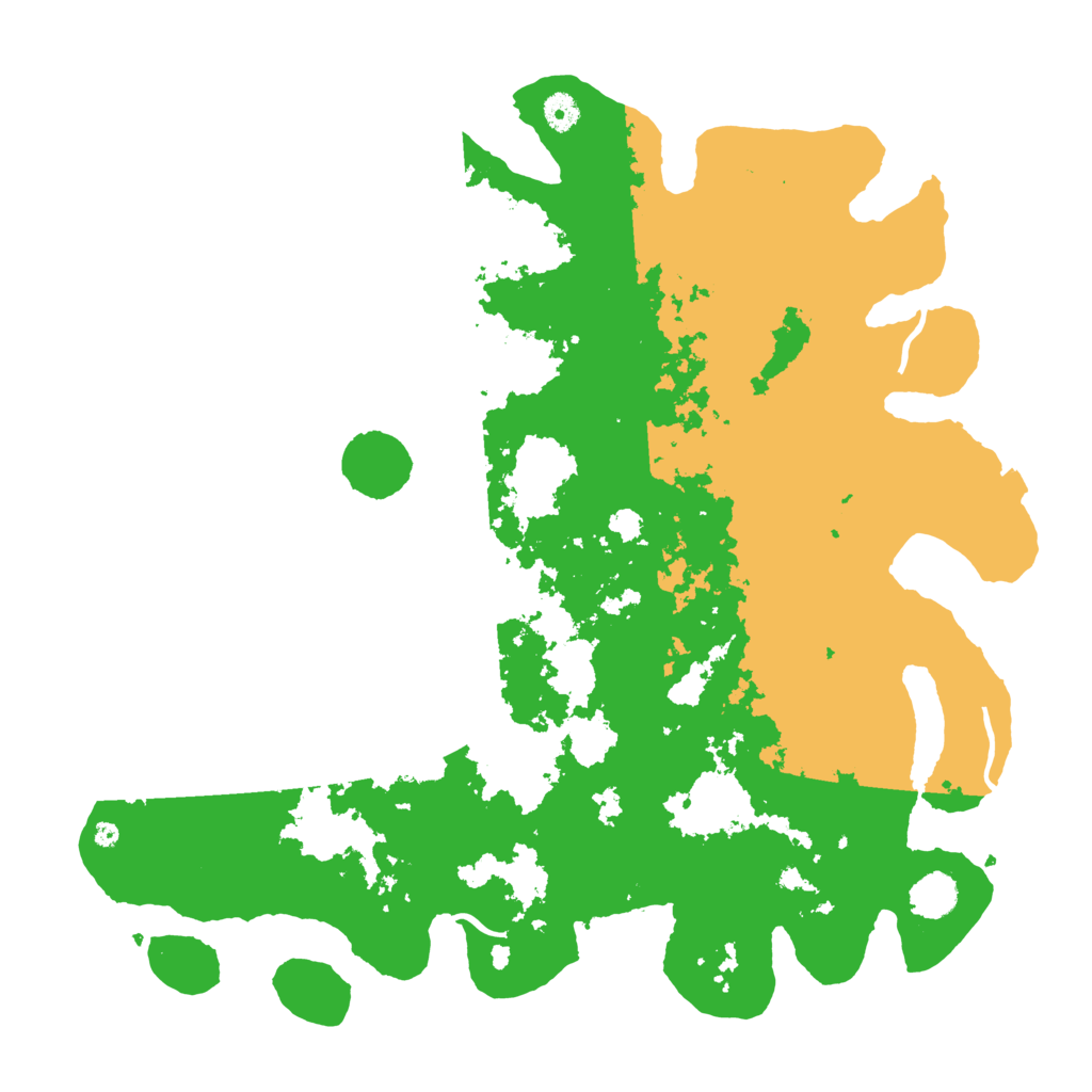 Biome Rust Map: Procedural Map, Size: 4500, Seed: 2032511848