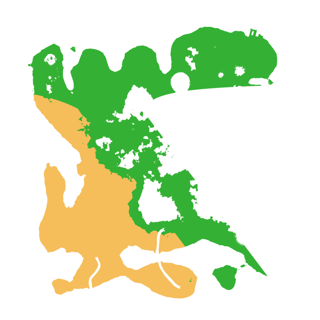 Biome Rust Map: Procedural Map, Size: 3000, Seed: 2126002165