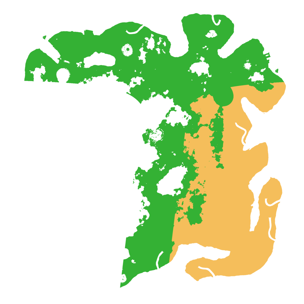 Biome Rust Map: Procedural Map, Size: 4000, Seed: 853142495