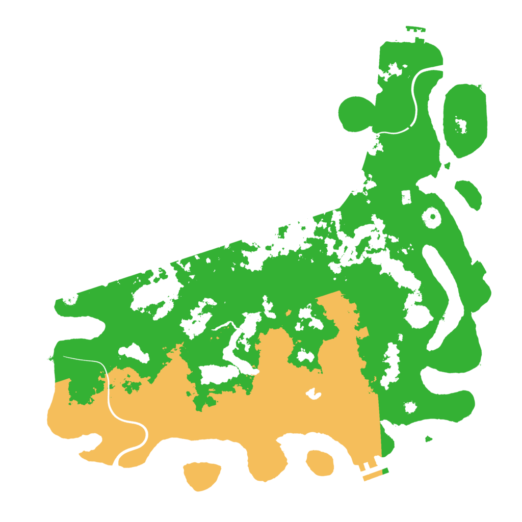 Biome Rust Map: Procedural Map, Size: 4000, Seed: 347826549