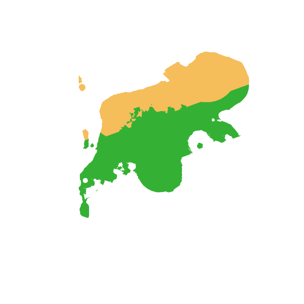 Biome Rust Map: Procedural Map, Size: 1800, Seed: 878094542